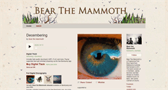 Desktop Screenshot of bearthemammoth.com